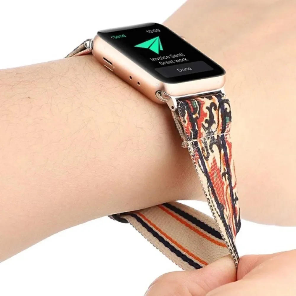 Floral Stretchy Loop Band for Apple Watch